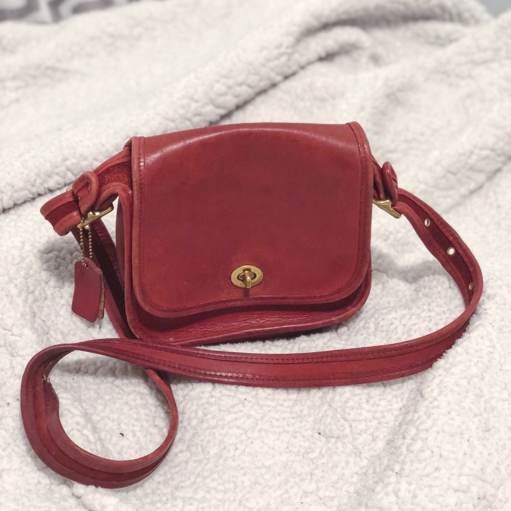 Vintage Coach Crossbody Messenger